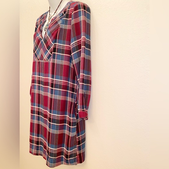 Lucky Brand Lightweight Soft Flannel Dress - Picture 4 of 9